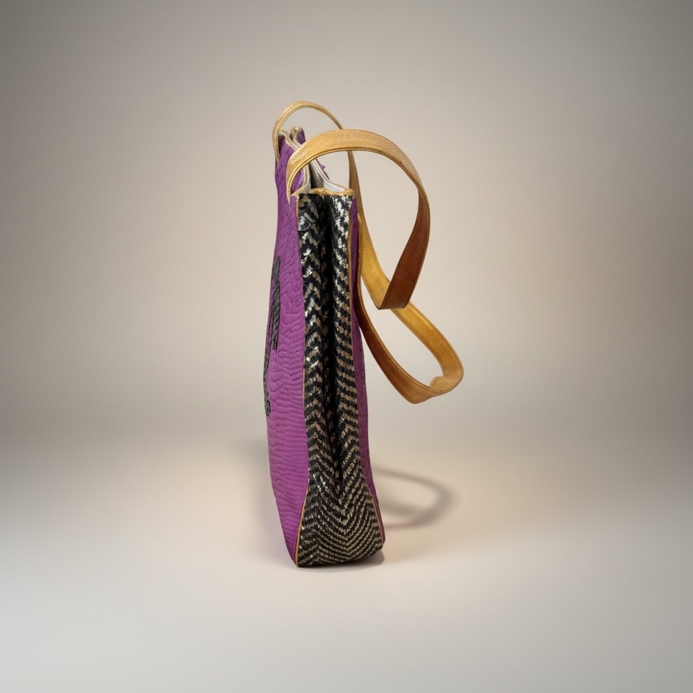 Chanel “The Amethyst” Python & Snake Leather Cc T… - image 4